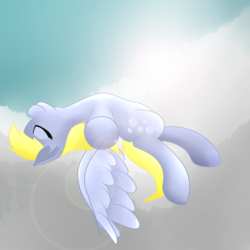 Size: 2400x2400 | Tagged: safe, artist:catopia26, derpy hooves, pegasus, pony, g4, female, mare, solo