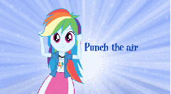 Size: 638x354 | Tagged: animated, dance, equestria girls, rainbow dash, safe, solo, the eg stomp