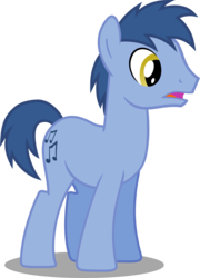 Size: 1350x1872 | Tagged: safe, artist:vector-brony, blues, noteworthy, earth pony, pony, g4, male, simple background, solo, stallion, transparent background, vector