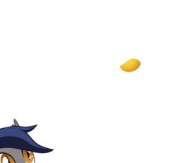 Size: 3280x3000 | Tagged: safe, artist:zee66, oc, oc only, oc:echo, bat pony, pony, eyes on the prize, high res, mango, simple background, solo, soon, suspicious floating fruit, transparent background, vector