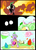 Size: 697x967 | Tagged: safe, artist:metal-kitty, spike, dragon, g4, comic, crossover, fire, flamethrower, male, meet the pyro, pyro (tf2), pyrovision, spike pyro, team fortress 2, weapon