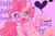 Size: 947x616 | Tagged: safe, artist:colorlesscupcake, pinkie pie, g4, :p, belly button, female, heart, looking at you, on back, smiling, solo, thick eyebrows, tongue out, uncanny valley, wat, weird