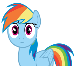 Size: 4000x3450 | Tagged: safe, artist:mrlolcats17, rainbow dash, g4, lesson zero, .psd available, female, simple background, solo, transparent background, vector