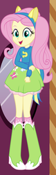 Size: 450x1390 | Tagged: safe, artist:liggliluff, fluttershy, equestria girls, g4, boots, clothes, dressup game, female, shoes, show accurate, skirt, solo, sweater, sweatershy, vector, wondercolts