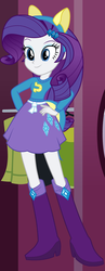 Size: 539x1390 | Tagged: safe, artist:liggliluff, rarity, equestria girls, g4, boots, clothes, dressup game, female, high heel boots, shoes, show accurate, skirt, solo, sweater, wondercolts