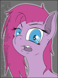 Size: 600x800 | Tagged: safe, artist:foldeath, pinkie pie, g4, female, pinkamena diane pie, solo