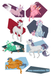 Size: 2169x3200 | Tagged: safe, artist:bpavlica, galaxy (g1), glory, moondancer (g1), sweet stuff, twilight, oc, oc:fairytale, oc:honeyprance, twinkle eyed pony, g1, simple background, transparent background