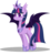 Size: 2691x2959 | Tagged: dead source, safe, artist:overdriv3n, twilight sparkle, alicorn, bat pony, bat pony alicorn, pony, g4, .svg available, armor, bat ponified, colored wings, crown, female, jewelry, mare, race swap, regalia, simple background, slit pupils, solo, spread wings, third eye, transparent background, twibat, twilight sparkle (alicorn), vector, wings