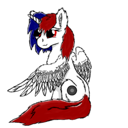 Size: 894x894 | Tagged: safe, artist:horseluver3000, oc, oc only, alicorn, pony, alicorn oc, solo