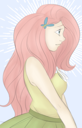 Size: 638x1000 | Tagged: safe, artist:toothianafairy, fluttershy, human, g4, female, humanized, light skin, solo