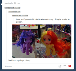 Size: 569x531 | Tagged: safe, sunset shimmer, twilight sparkle, pony, equestria girls, g4, tumblr, what has science done