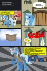 Size: 1333x2000 | Tagged: safe, artist:dream-phoenix, trixie, oc, oc:egophiliac, g4, comic, ponysona, potato