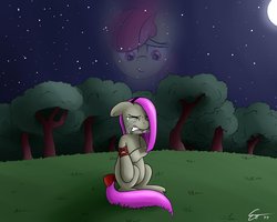 Size: 1000x800 | Tagged: safe, artist:erockertorres, apple bloom, oc, g4, crying, sad