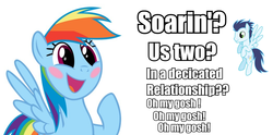 Size: 1045x520 | Tagged: safe, rainbow dash, soarin', g4, fangasm, female, male, meme, ohmygosh, ship:soarindash, shipping, simple background, straight, text, white background