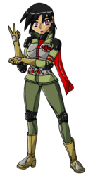 Size: 532x1010 | Tagged: safe, artist:eradose, daring do, human, g4, female, humanized, kamen rider, kamen rider v3, light skin, simple background, solo, transparent background