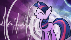 Size: 1920x1080 | Tagged: safe, artist:mrcbleck, twilight sparkle, g4, female, solo, vector, wallpaper