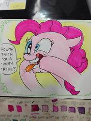 Size: 852x1136 | Tagged: safe, artist:andy price, pinkie pie, g4, female, solo, traditional art
