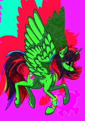 Size: 600x851 | Tagged: safe, artist:tallykale, oc, oc only, alicorn, pony, alicorn oc, solo