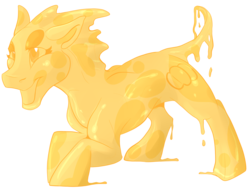 Size: 1800x1350 | Tagged: safe, artist:draslonias, oc, oc only, food pony, original species, jelly, jelly pony, solo