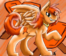 Size: 1440x1224 | Tagged: safe, artist:azuredreamrealm, oc, oc only, pegasus, pony, solo