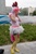 Size: 683x1024 | Tagged: safe, artist:marisuga, pinkie pie, chicken, human, g4, 2012, animal costume, chicken pie, chicken suit, clothes, convention, cosplay, costume, fanime 2012, fanimecon, irl, irl human, nightmare night, photo, solo