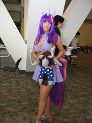 Size: 487x650 | Tagged: safe, artist:sarahn29, twilight sparkle, human, g4, cosplay, irl, irl human, photo