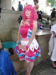 Size: 487x650 | Tagged: safe, artist:hamano--ayumi, pinkie pie, human, g4, cosplay, irl, irl human, photo