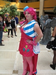 Size: 487x650 | Tagged: safe, pinkie pie, human, g4, cosplay, irl, irl human, photo