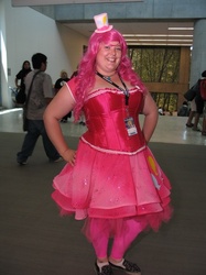 Size: 487x650 | Tagged: safe, pinkie pie, human, g4, cosplay, fanimecon, irl, irl human, photo