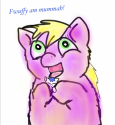 Size: 768x833 | Tagged: safe, artist:waggytail, fluffy pony, fluffy pony foal, fluffy pony mother
