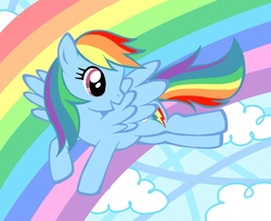 Size: 609x497 | Tagged: safe, artist:moyori, rainbow dash, g4, female, solo