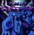 Size: 872x916 | Tagged: safe, artist:bonaxor, nightmare moon, princess luna, oc, oc:dream, comic:twin sisters, g4, comic, cover, creation