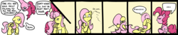 Size: 7500x1500 | Tagged: safe, artist:doggonepony, fluttershy, pinkie pie, g4, comic, fourth wall