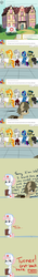 Size: 565x3990 | Tagged: safe, artist:lilliesinthegarden, carrot top, doctor whooves, golden harvest, nurse redheart, time turner, oc, g4, alice in wonderland, angry, ask, clipboard, hospital, late, nurse turner, palindrome get, ponyville hospital, running, surprised, tumblr, waiting room