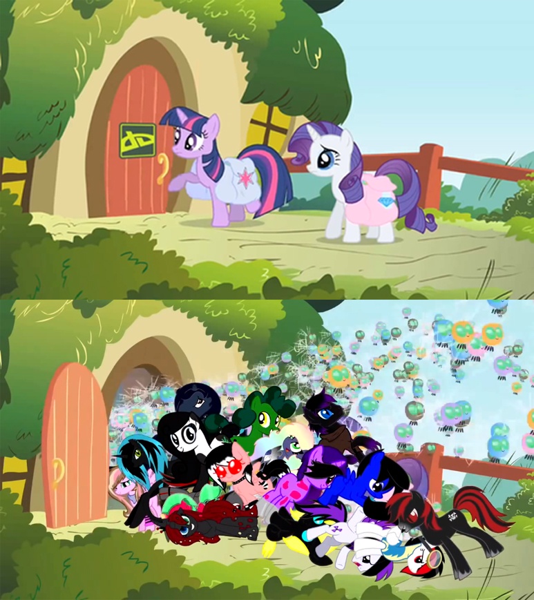 Mlp Rarity Poop #434443 - dead source, safe, artist:danfango, edit, edited screencap ...