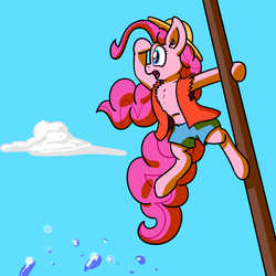 Size: 1500x1500 | Tagged: safe, artist:annacurser, pinkie pie, g4, summer girl