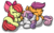 Size: 1280x784 | Tagged: safe, artist:aleximusprime, apple bloom, scootaloo, sweetie belle, earth pony, pegasus, pony, unicorn, g4, apple bloom's bow, blank flank, bow, cuddle puddle, cuddling, cute, cutie mark crusaders, daaaaaaaaaaaw, eyes closed, female, filly, foal, hair bow, lying down, prone, simple background, sleeping, spread wings, transparent background, wings