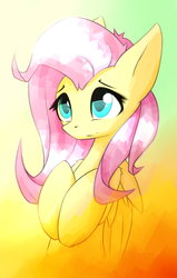 Size: 4459x7000 | Tagged: safe, artist:n_thing, fluttershy, pegasus, pony, g4, absurd resolution, female, mare, solo