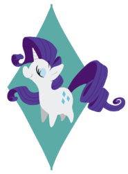 Size: 720x972 | Tagged: safe, artist:violetvampirevixen, rarity, g4, female, solo