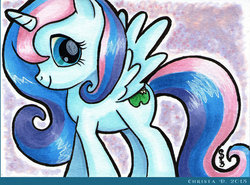 Size: 600x444 | Tagged: safe, artist:christadoodles, oc, oc only, alicorn, pony, alicorn oc, solo