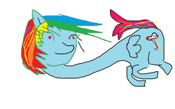 Size: 846x529 | Tagged: artist needed, safe, rainbow dash, pegasus, pony, g4, female, mare, quality, solo