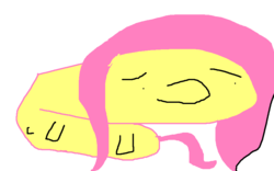 Size: 846x529 | Tagged: safe, fluttershy, g4, 1000 hours in ms paint, female, ms paint, solo