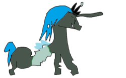 Size: 846x529 | Tagged: safe, queen chrysalis, g4, 1000 hours in ms paint, female, ms paint, solo, wat
