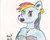 Size: 996x802 | Tagged: safe, artist:superkiel, rainbow dash, anthro, g4