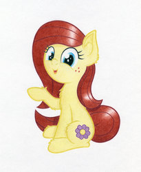 Size: 2000x2436 | Tagged: safe, artist:agamnentzar, oc, oc only, earth pony, pony, freckles, kiki, kiki havivy, solo