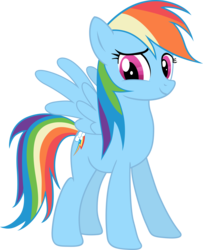 Size: 3000x3688 | Tagged: safe, artist:regolithx, rainbow dash, g4, female, simple background, solo, transparent background, vector