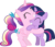 Size: 6180x5290 | Tagged: safe, artist:90sigma, princess cadance, twilight sparkle, alicorn, pony, unicorn, a canterlot wedding, g4, ^^, absurd resolution, bipedal, cute, cutedance, duo, eyes closed, female, filly, filly cadance, filly twilight sparkle, foalsitter, grin, hug, simple background, smiling, squee, teen princess cadance, transparent background, twiabetes, unicorn twilight, vector, young, young twilight, younger