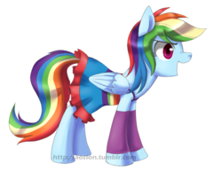 Size: 861x697 | Tagged: safe, artist:sion, rainbow dash, pegasus, pony, g4, clothes, cute, dashabetes, dress, equestria girls outfit, equestria girls ponified, evening gloves, fall formal outfits, female, fingerless gloves, gloves, human pony dash, leg warmers, long gloves, mare, ponified, rainbow dash always dresses in style, simple background, solo, sweet dreams fuel, transparent background