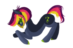 Size: 1032x671 | Tagged: safe, artist:opalacorn, oc, oc only, oc:psycha, pony, solo