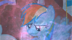 Size: 640x354 | Tagged: safe, screencap, rainbow dash, g4, family, frown, meme, stars, youtube caption